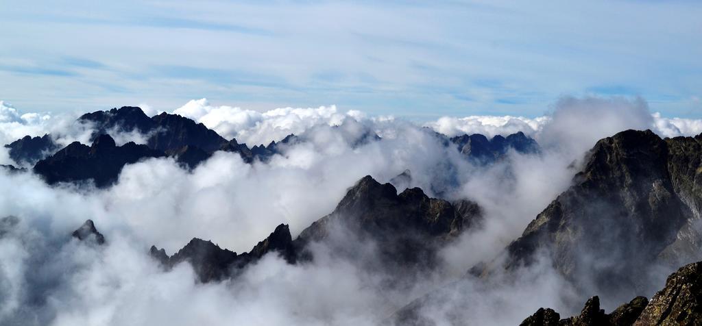 Penzion Alfa Tatry Stara Lesna Bagian luar foto